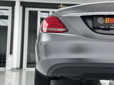 W205 C클래스 사틴 다크그레이 전체랩핑 시공 / 화성시 향남읍 상신리