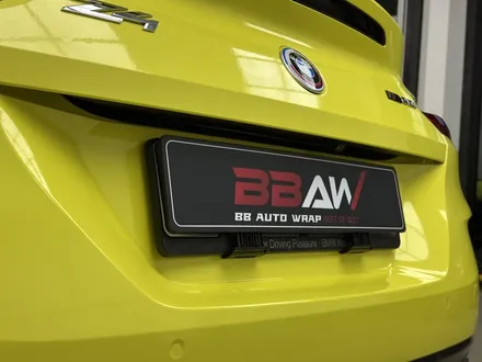 화성 BMW Z4 루시드 옐로우 전체랩핑 / 화성시 향남읍 상신리