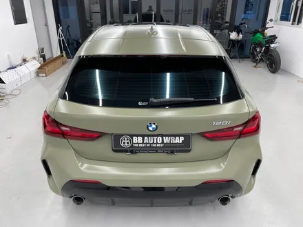 화성랩핑 BMW120I 사틴 카키 그린 전체랩핑시공 / 화성,수원,오산