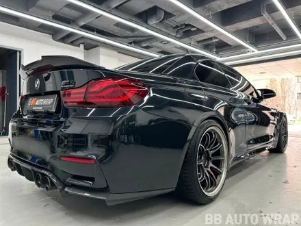 BMW F82 M4 컨버터블 전체랩핑 AX 티파니 블루 민트색 래핑 시공 / 화성,수원,오산