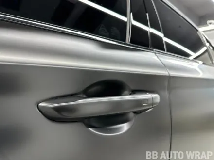 제네시스 G70 3M 사틴블랙 전체랩핑 올 블랙 시공 / 화성시 향남읍 상신리