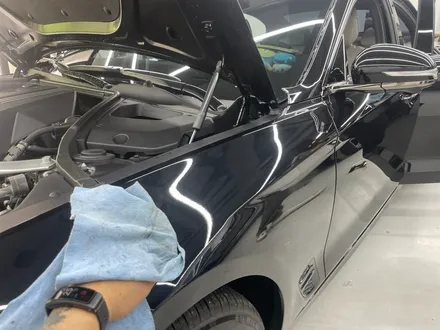 화성랩핑 제네시스 g70 사틴 다크 그레이 전체랩핑 시공 / 화성,수원,오산