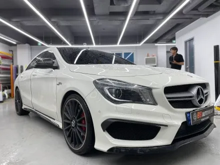 벤츠 CLA45AMG 클리프 디자인 스모그 PPF 시공으로 톤 다운 / 화성,수원,오산