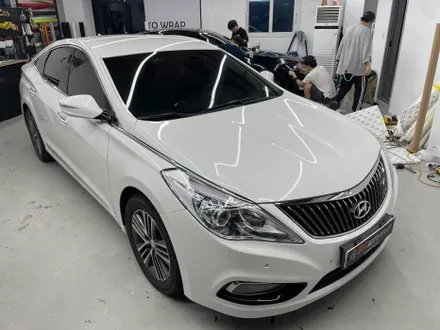 그랜저 HG 3M2080 검정 유광 루프스킨 시공 / 화성,수원,오산