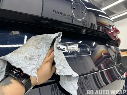 자동차랩핑 BMW X5 3M 2080 사틴 블랙 전체랩핑 시공 / 화성,수원,오산
