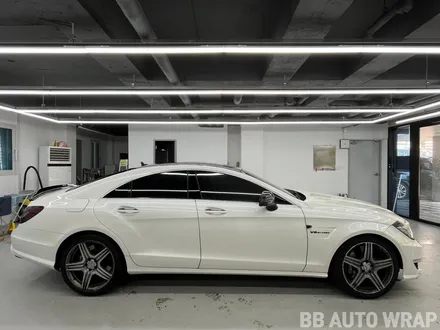 자동차랩핑 CLS 63AMG 전체랩핑 타이니봇 미드나잇 퍼플 시공 / 화성시 향남읍 상신리