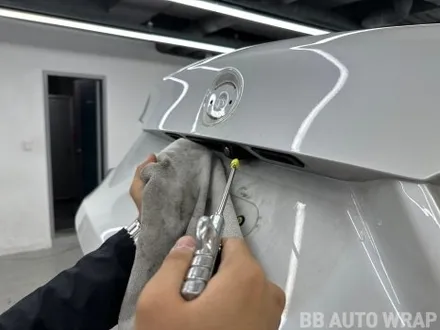 BMW F16 X6 전체랩핑 오토 벨벳 초크 그레이 크레용 시공 / 화성시 향남읍 상신리