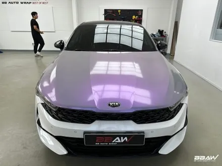 K5 전체랩핑 블랙 PPF 루프스킨 비닐 프로그 메탈 실버 / 화성시 향남읍 상신리