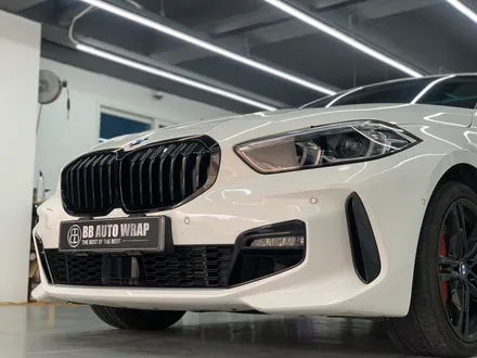 화성랩핑 BMW120I 사틴 카키 그린 전체랩핑시공 / 화성,수원,오산