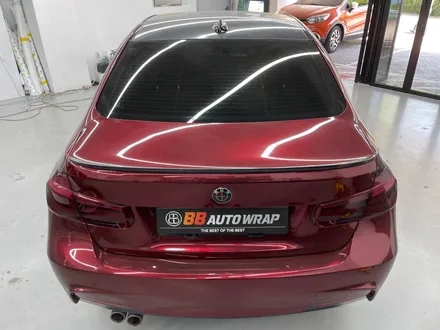 BMW 320D 랩핑 제거 후 비닐 프로그 그레이 핑크 전체랩핑 시공 / 화성,수원,오산