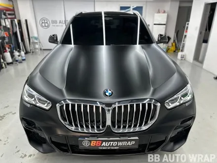 자동차랩핑 BMW X5 3M 2080 사틴 블랙 전체랩핑 시공 / 화성,수원,오산