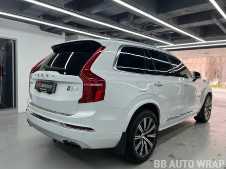 볼보 XC90 고광택 AX 초크 그레이 크레용 전체랩핑 시공 / 화성,수원,오산