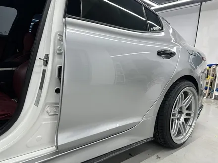 자동차랩핑 스팅어 오토 벨벳 GT실버 전체랩핑 / 화성시 향남읍 상신리