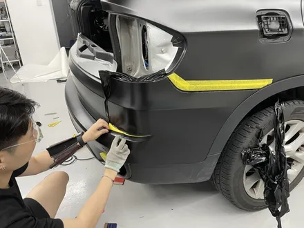 동탄 안산 랩핑 BMW X5 사틴블랙 전체랩핑 시공기 / 화성,수원,오산