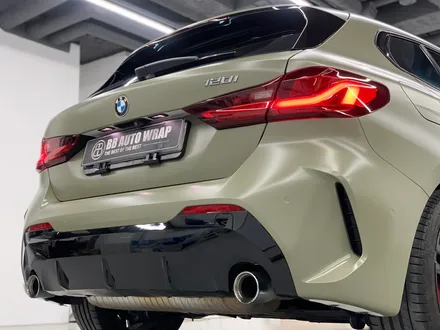 화성랩핑 BMW120I 사틴 카키 그린 전체랩핑시공 / 화성,수원,오산