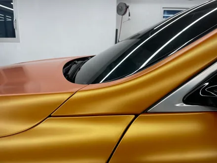 제네시스 G80 스포츠 스터닝 오렌지 전체랩핑 시공 / 화성,수원,오산