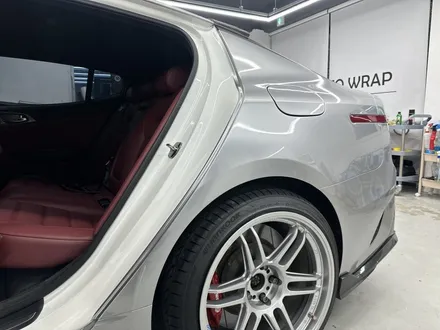 자동차랩핑 스팅어 오토 벨벳 GT실버 전체랩핑 / 화성시 향남읍 상신리