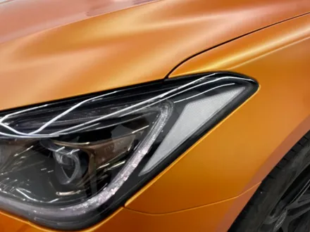 제네시스 G80 스포츠 스터닝 오렌지 전체랩핑 시공 / 화성,수원,오산