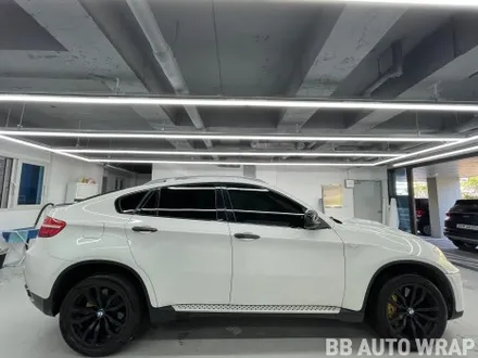 평택랩핑 BMW E71 X6 사틴 블랙 전체랩핑+카본실내래핑 시공 / 화성,수원,오산