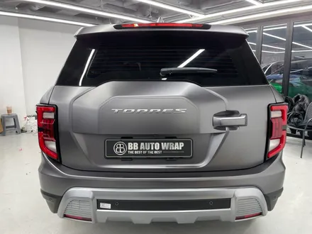 동탄랩핑 토레스 사틴 다크 그레이 전체랩핑+크롬딜리트시공 / 화성,수원,오산