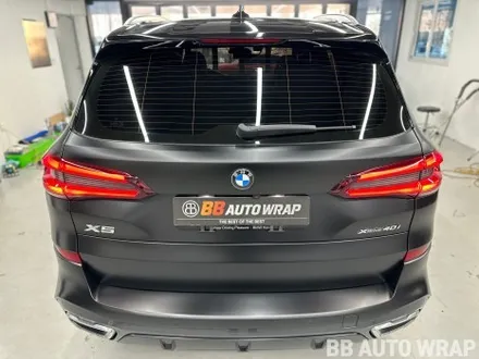 자동차랩핑 BMW X5 3M 2080 사틴 블랙 전체랩핑 시공 / 화성,수원,오산