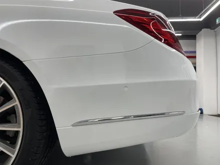 화성랩핑 벤츠S350 롱바디 유광화이트 전체랩핑시공 / 화성,수원,오산