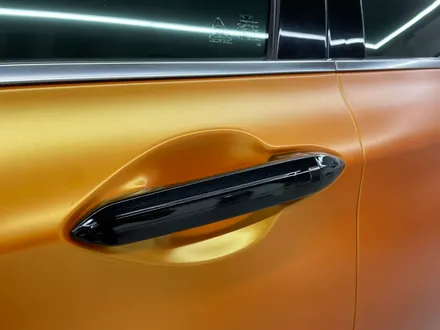 제네시스 G80 스포츠 스터닝 오렌지 전체랩핑 시공 / 화성,수원,오산