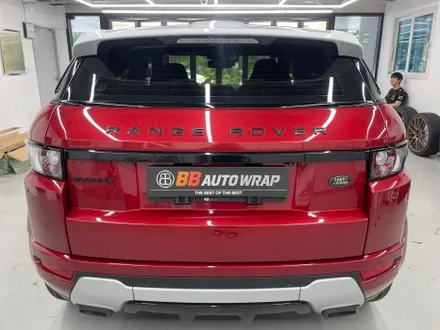 화성동탄랩핑 랜드로버 이보크 전체랩핑+클리프디자인 스모그 PPF 시공 / 화성,수원,오산