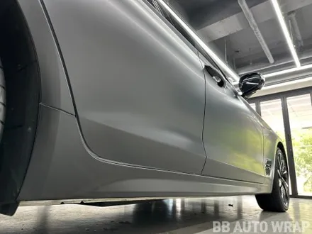 제네시스 G70 3M 사틴블랙 전체랩핑 올 블랙 시공 / 화성시 향남읍 상신리