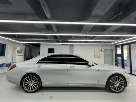 화성랩핑 벤츠S350 롱바디 유광화이트 전체랩핑시공 / 화성,수원,오산