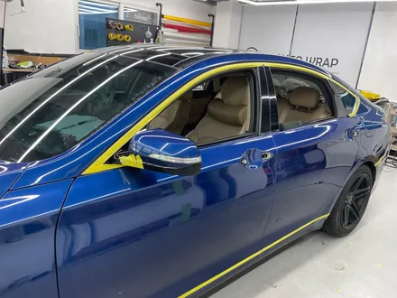 제네시스 G80 스포츠 스터닝 오렌지 전체랩핑 시공 / 화성,수원,오산