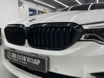 오산랩핑 BMW520I 전체크롬딜리트+생활보호패키지PPF 시공 / 화성,수원,오산
