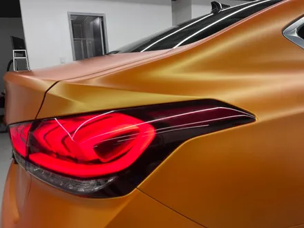 제네시스 G80 스포츠 스터닝 오렌지 전체랩핑 시공 / 화성,수원,오산