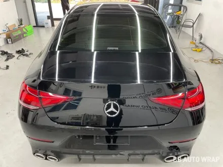 벤츠 CLS 랩핑 보험수리 비닐 프로그 매트 블랙 전체랩핑 / 벤츠 / CLS-클래스 / 화성,수원,오산