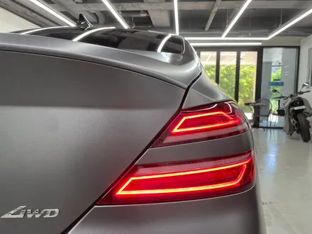 화성랩핑 제네시스 g70 사틴 다크 그레이 전체랩핑 시공 / 화성,수원,오산