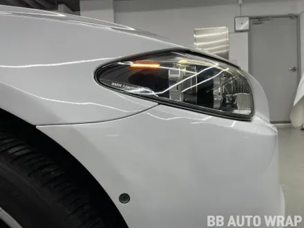 BMW F10 5시리즈 비닐 프로그 크리스탈 화이트 전체랩핑+크롬죽이기 시공 / BMW / 5시리즈 (F10) / 화성,수원,오산