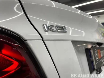 K9 비닐 프로그 크리스탈 화이트 전체랩핑 시공 순정 느낌으로 변화 / 기아 / K9 / 화성,수원,오산