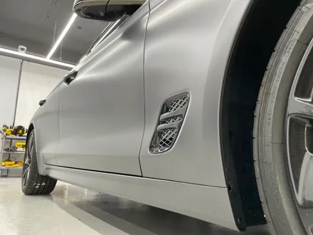 화성랩핑 제네시스 g70 사틴 다크 그레이 전체랩핑 시공 / 화성,수원,오산