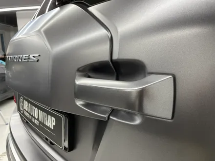 동탄랩핑 토레스 사틴 다크 그레이 전체랩핑+크롬딜리트시공 / 화성,수원,오산