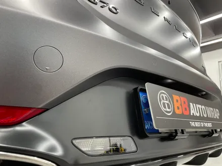 화성랩핑 제네시스 g70 사틴 다크 그레이 전체랩핑 시공 / 화성,수원,오산