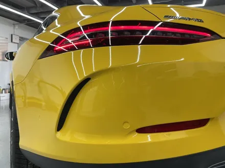 동탄랩핑 벤츠 AMG GT43 에이버리 다크옐로우 전체랩핑 시공 / 화성,수원,오산