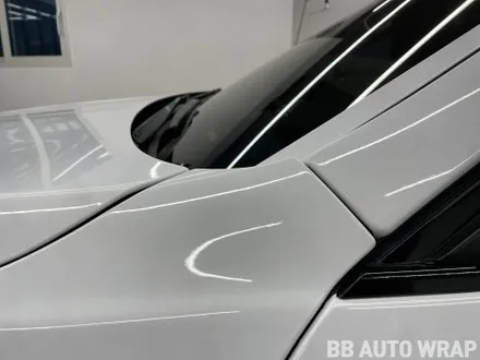 BMW F10 5시리즈 비닐 프로그 크리스탈 화이트 전체랩핑+크롬죽이기 시공 / BMW / 5시리즈 (F10) / 화성,수원,오산