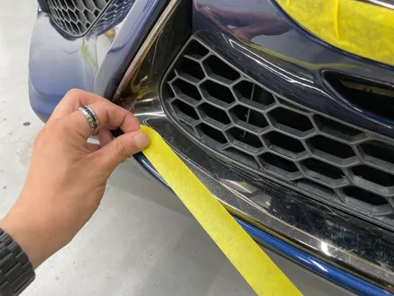 제네시스 G80 스포츠 스터닝 오렌지 전체랩핑 시공 / 화성,수원,오산