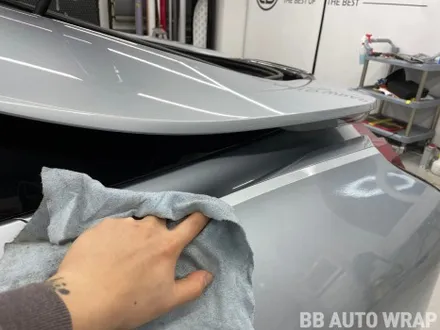 BMW I8 전체랩핑 비닐 프로그 하이그로시 블랙 시공 / BMW / i8 / 화성,수원,오산