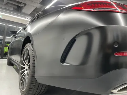 안성랩핑 CLS450 사틴블랙 전체랩핑시공 / 화성,수원,오산