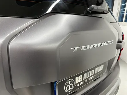 동탄랩핑 토레스 사틴 다크 그레이 전체랩핑+크롬딜리트시공 / 화성,수원,오산