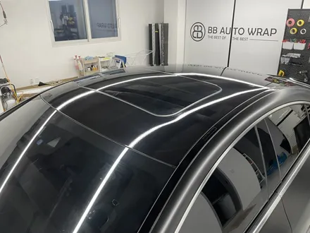 안성랩핑 CLS450 사틴블랙 전체랩핑시공 / 화성,수원,오산