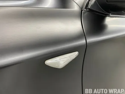 평택랩핑 BMW E71 X6 사틴 블랙 전체랩핑+카본실내래핑 시공 / 화성,수원,오산