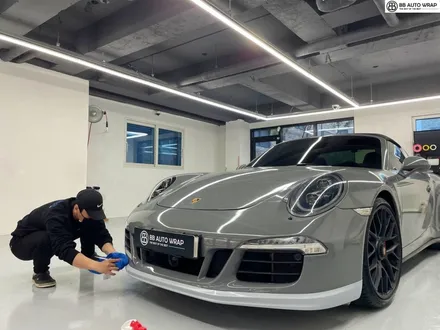 포르쉐911타르가GTS 부분랩핑으로분위기전환 [동탄안성병점랩핑잘하는곳] BB오토랩 / 화성,수원,오산