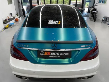 벤츠 CLS63AMG 전체랩핑 제거 도 전문 시공점에서 / 화성,수원,오산